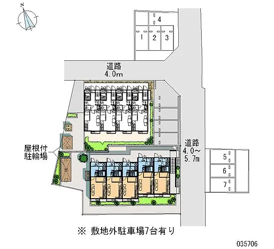 高崎市新町 月極駐車場